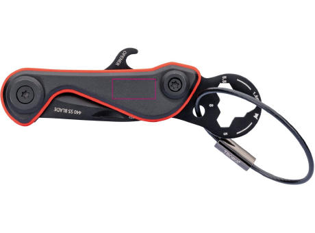 TROIKA Mini-Werkzeug PARCEL CUT & CART Werbeartikel