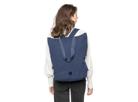 Recyceltes Poly-Baumwollgewebe (330 g/m2) Rucksack Osric bedrucken