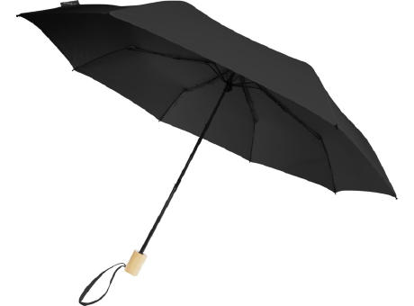 Product image Birgit 21'' faltbarer winddichter Regenschirm aus recyceltem PET bedrucken