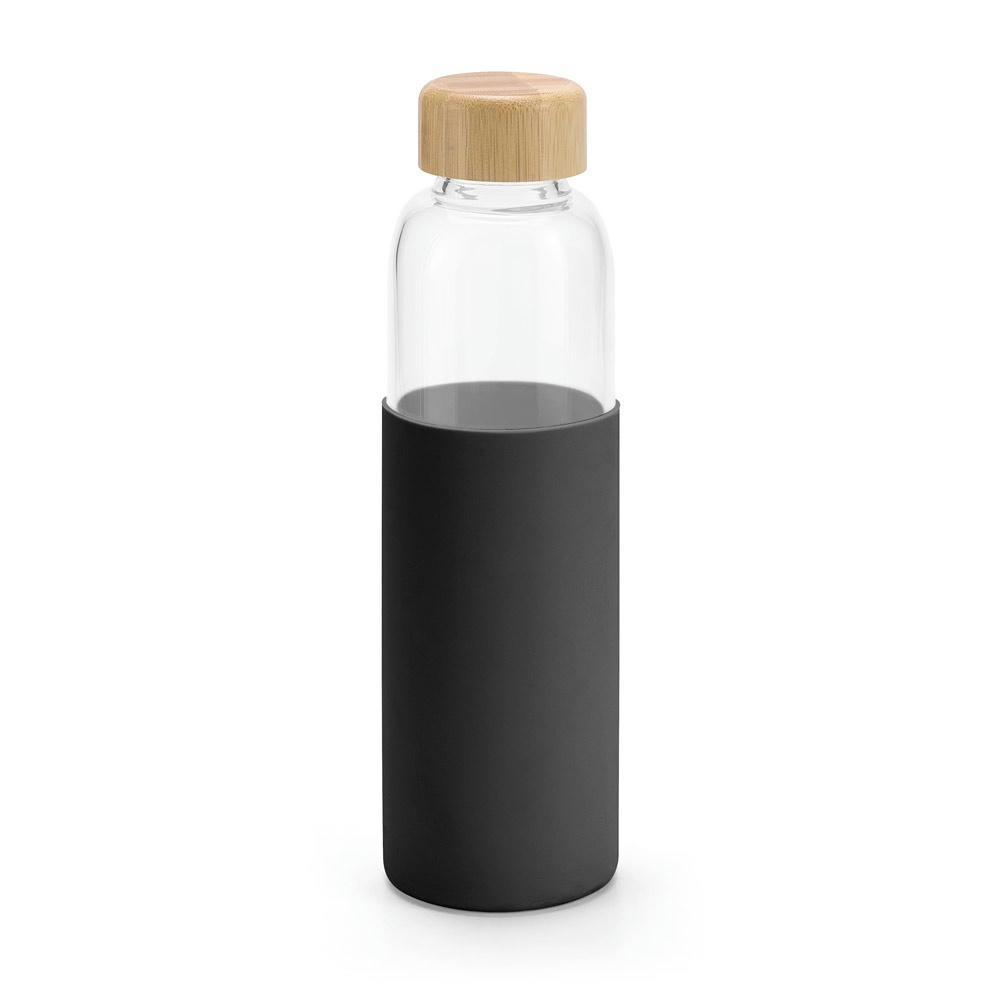 Product image DAKAR. Flasche aus Bambus und Borosilikatglas 600 ml Werbeartikel