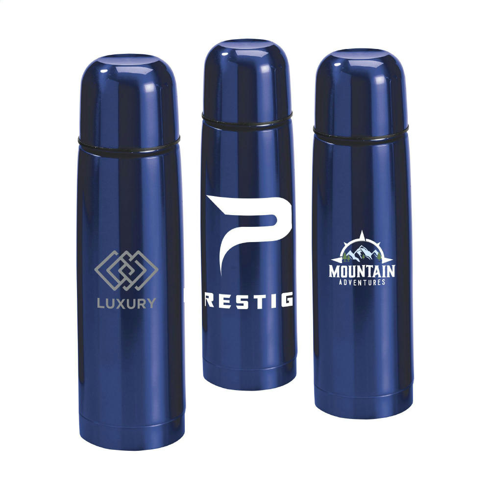 ThermoColour RCS Recycled Steel 500 ml Thermoflasche Werbeartikel