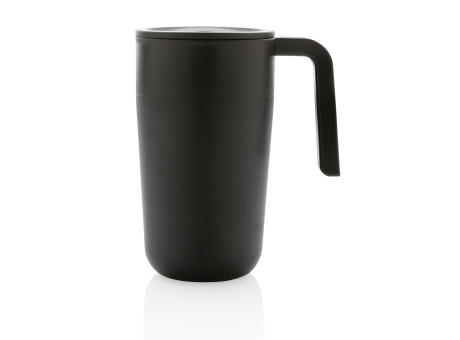 Product image GRS recycelte PP und Stainless Steel Tasse mit Griff bedrucken