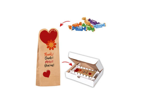 Happy Bag "Danke" mit Versandbox Werbeartikel