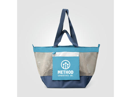 Product image Neri Tragetasche faltbar aus recyceltem Netzgewebe - 45 L Werbeartikel