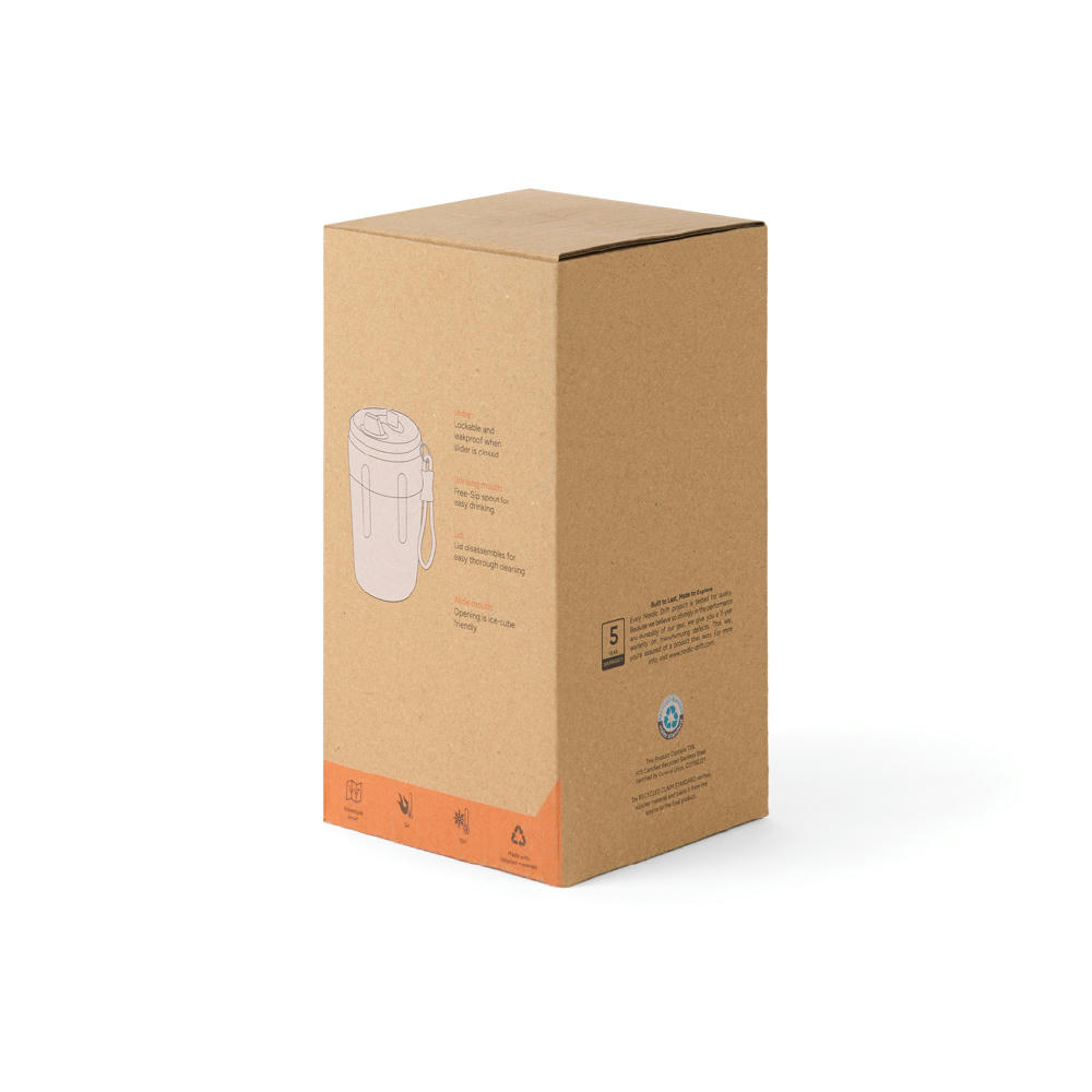 Nordic Drift Trail verschließbarer RCS Mug 350ml Werbeartikel
