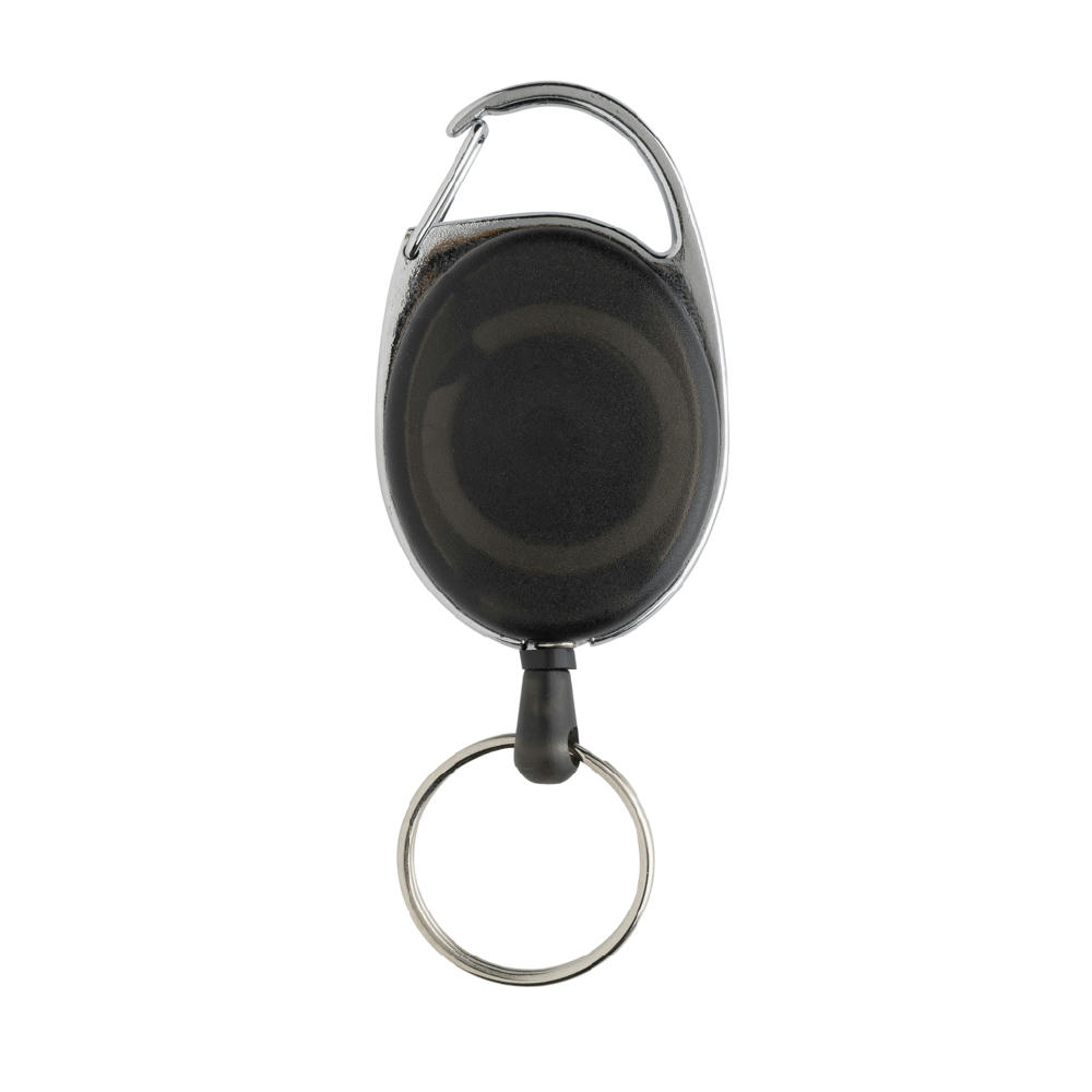 Roller-Clip-Schlüsselanhänger aus RCS recyceltem ABS Werbeartikel