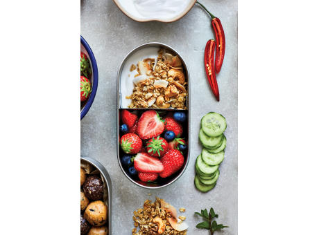 Black+Blum Stainless Steel Double Bento Box Werbeartikel