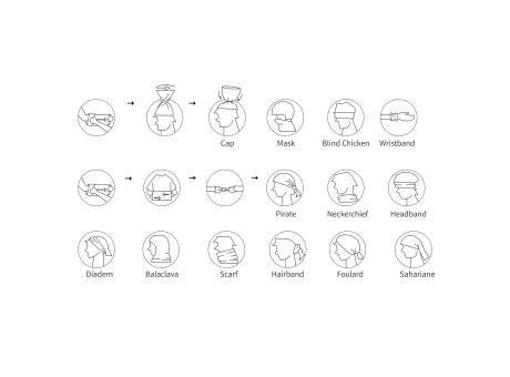 Multifunktions-Schal Werbeartikel