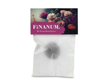 Flower-Balls im Pergamintütchen - 1 Stück Werbeartikel