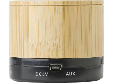 Wireless-Lautsprecher aus Bambus Rosalinda Werbeartikel