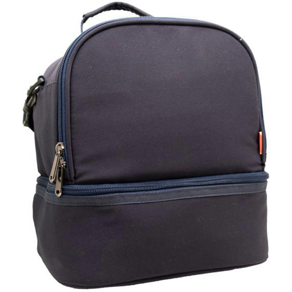 Isotherme Bento-Lunchbag 'Uji', Polycotton Mitternachtsblau Werbeartikel