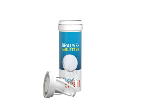 10er Brausetabletten - Multivitamin - Body Label Werbeartikel