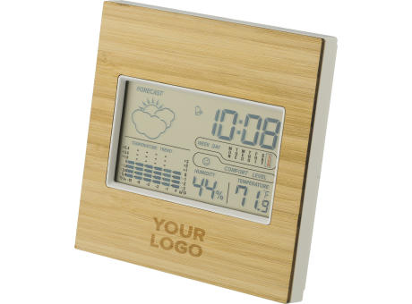 Bambus Wetterstation Lia Werbeartikel