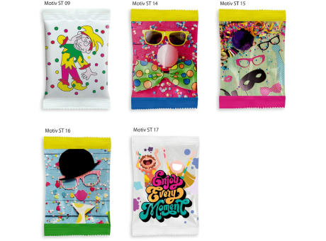 HARIBO Werbetüte Standardmotiv,   10 g, Inhalt: HARIBO Herzen sortenrein Werbeartikel