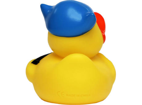 Quietsche-Ente Hut u. Augenklappe Werbeartikel
