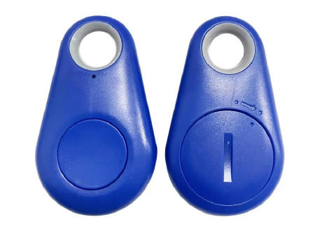 Bluetooth Keyfinder Drop mit Kamera Fernauslöser Blau Werbeartikel