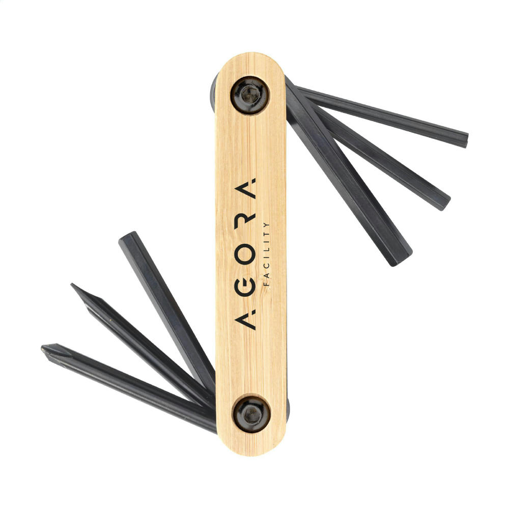 Product image Bamboo Black Tool Werkzeugset Werbeartikel