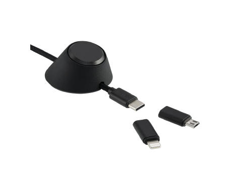 Product image 6-in-1 Ladekabel inkl. Kabelhalter REEVES-CONVERTICS DESKTOP Werbeartikel