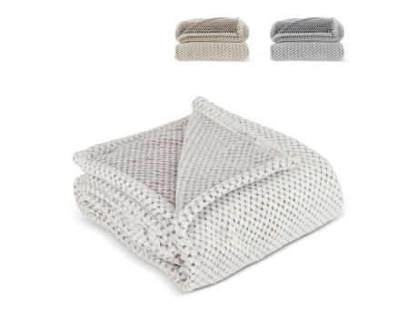 Sagaform Anni R-PET Vlies-Decke Werbeartikel