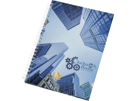 Product image Wiro A5 Notizblock mit Hardcover und Spiralbindung Werbeartikel