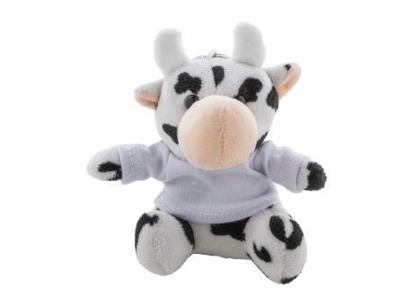 Plüsch-Kuh-Schlüsselanhänger CowFob Werbeartikel