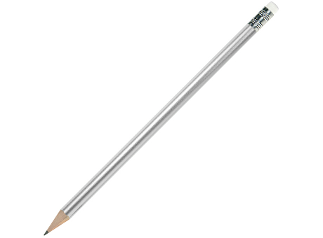 silber, Radierer weiß