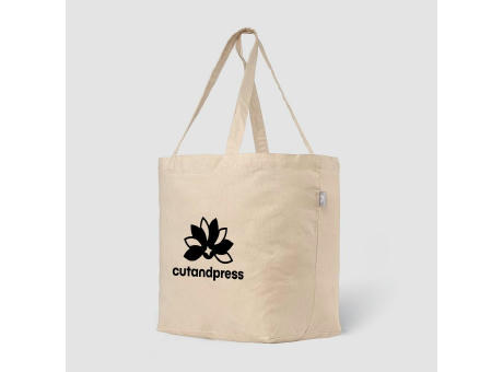 Budget Shopper 5 oz. Recycled Cotton Tote Werbeartikel