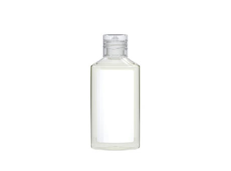 50 ml Flasche - Hände-Desinfektionsgel (DIN EN 1500) - Body Label Werbeartikel