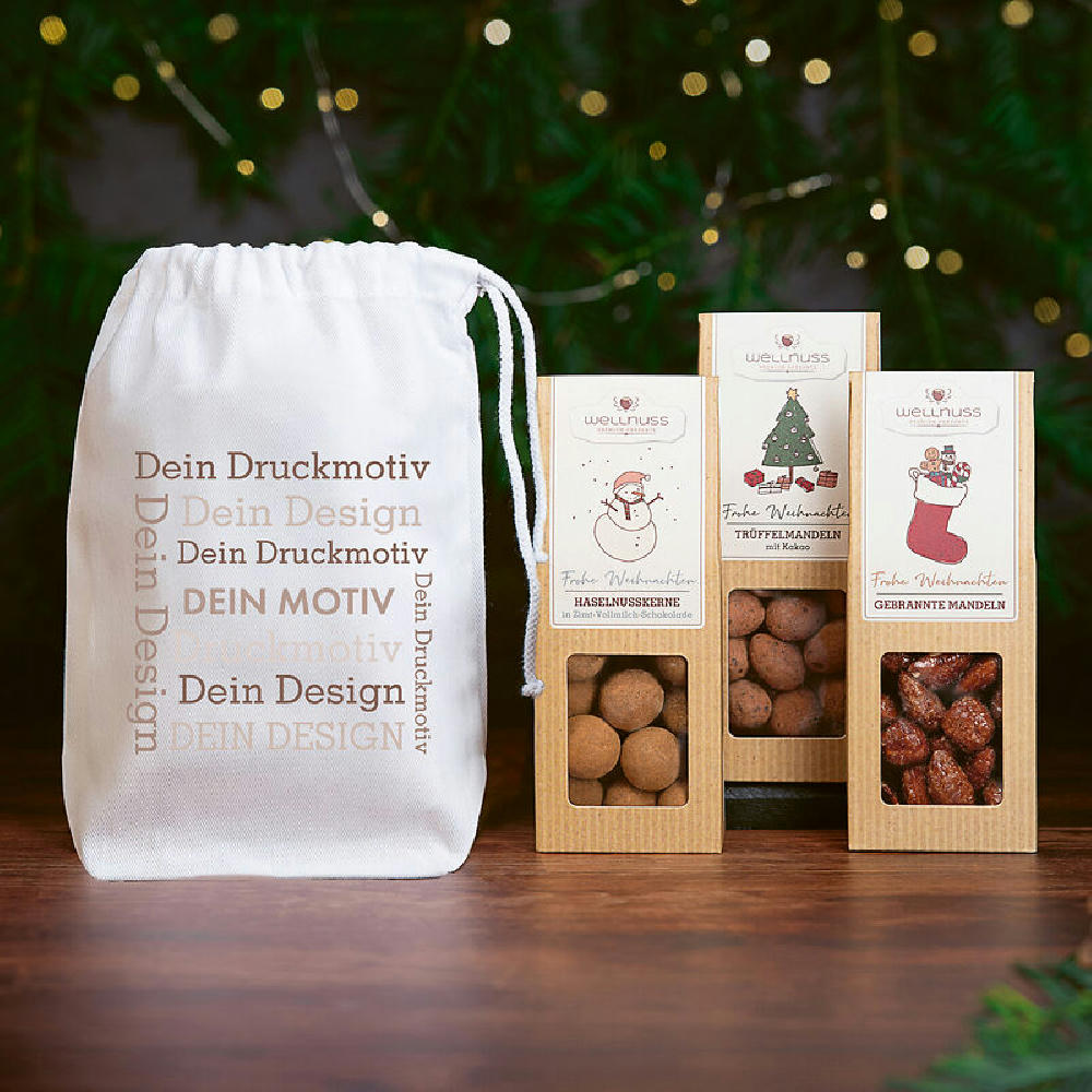 Product image 3 Weihnachts-Snacks im Baumwollsäckchen Werbeartikel