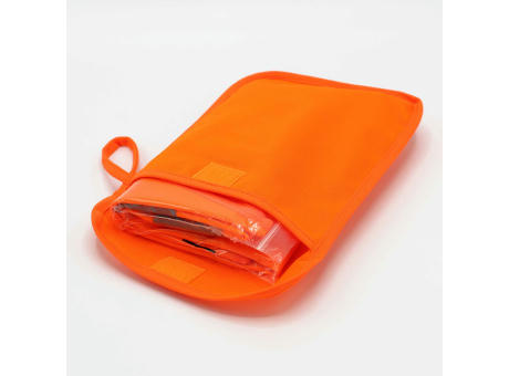 Product image Warnwesten-Set Recycling, bedruckter Beutel Werbeartikel