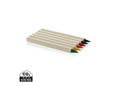 Micki GRS Infinity 6-teiliges Buntstift-Set Werbeartikel