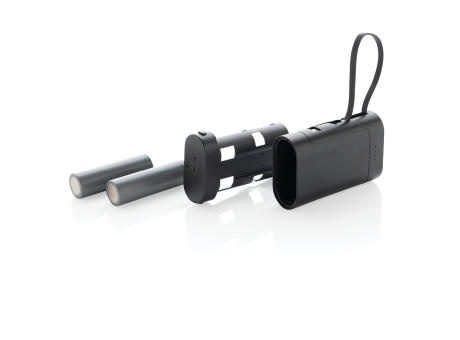 CycleCell 10.000mah Powerbank mit herausnehmbarer Batterie bedrucken