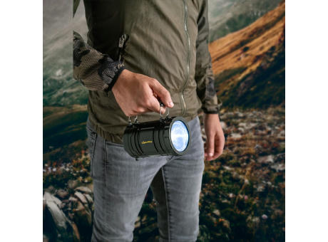 OLYMPOS. 2-in-1-Laterne aus ABS und PS Werbeartikel