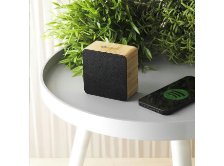 Sonido 5W Bamboo Wireless Speaker Werbeartikel