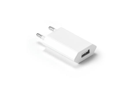 WOESE. Netzadapter USB-A 5W aus recyceltes ABS (100% rABS) bedrucken