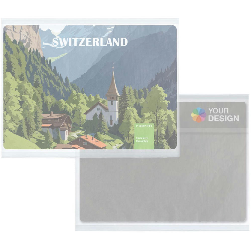 Product image rPET GripCleaner® 4in1 Mousepad 21x15 cm, All-Inclusive-Paket Werbeartikel