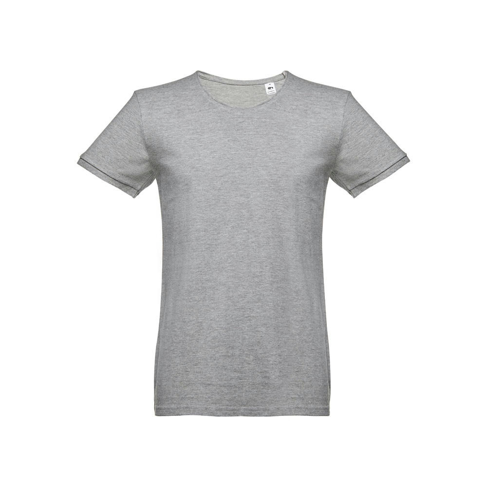 THC SAN MARINO. Kurzärmeliges Herren-T-Shirt aus gekämmter Baumwolle Werbeartikel