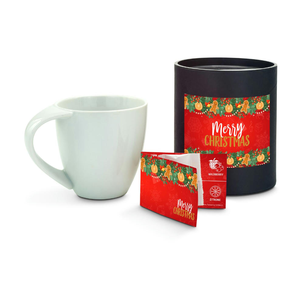 Geschenkset / Präsenteset: Weihnachtliche Teestunde Werbeartikel