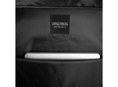 Rollup-Rucksack FLASH-BLACK Werbeartikel