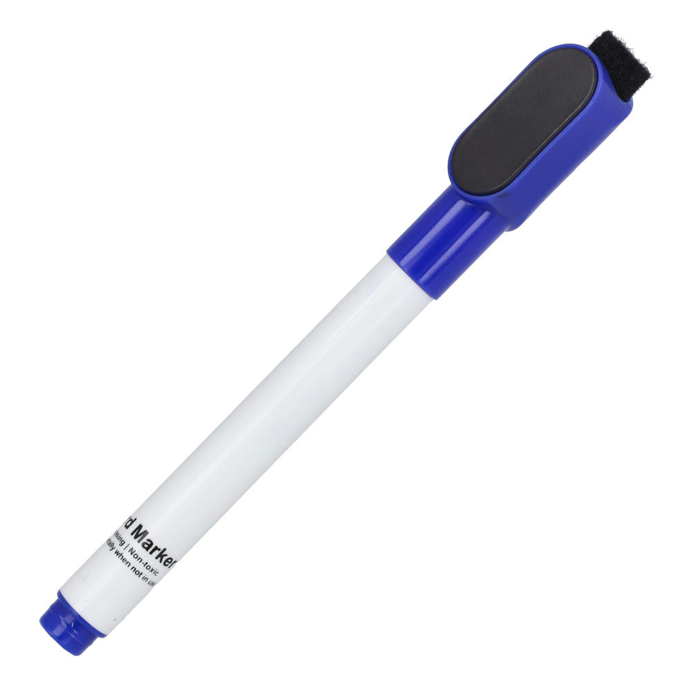 Whiteboard-Marker mit Magnet und Wischer Werbeartikel