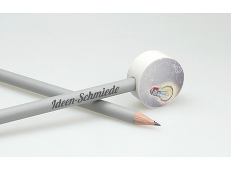 Product image Aufsteck Radiergummi für Bleistifte, Rechteck Werbeartikel