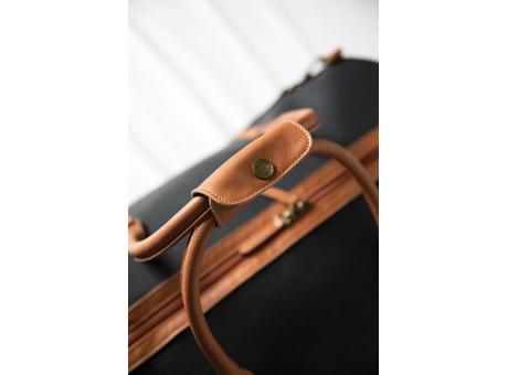 VINGA Sloane Wochenendtasche aus RCS rPET bedrucken