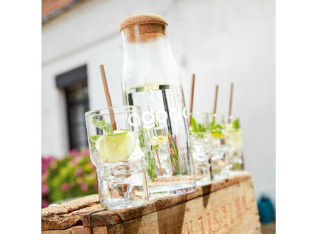 Algarve Karaffe 1 L mit Korkkappe Werbeartikel