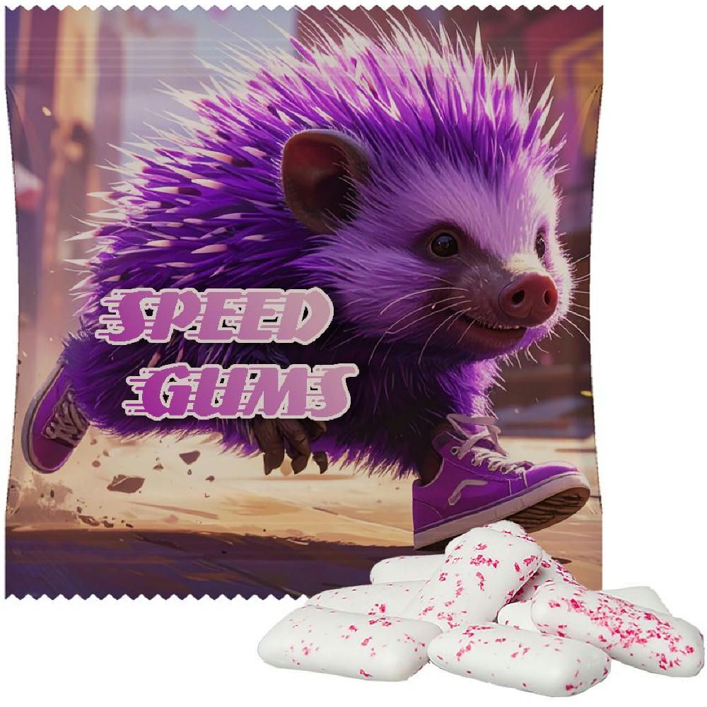 Product image Energy Kaugummi, ca. 7g, Mini-Tüte Werbeartikel