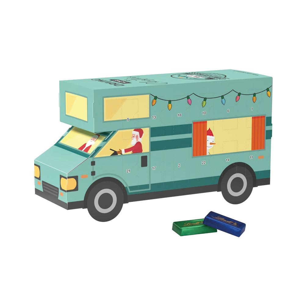 Adventskalender Wohnmobil Werbeartikel