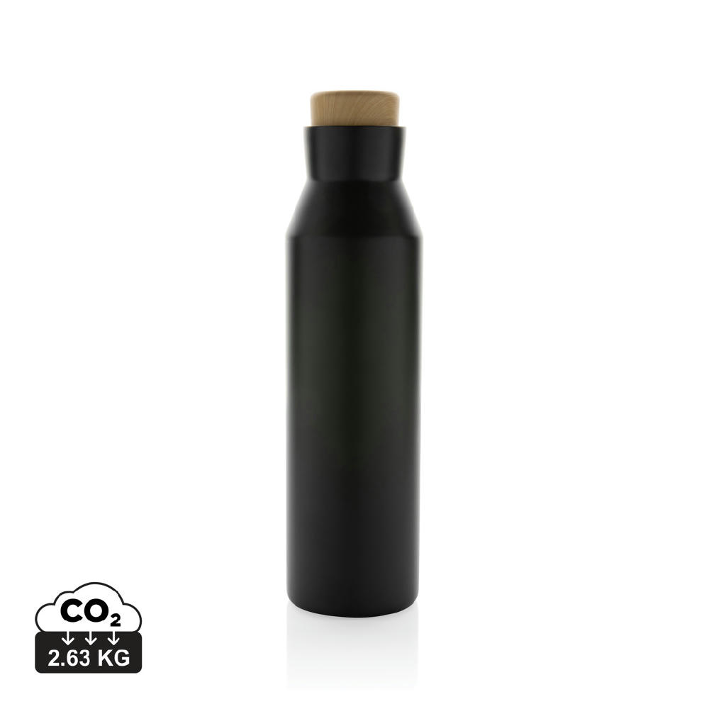 Product image Gaia Vakuumflasche aus RCS recyceltem Stainless-Steel Werbeartikel