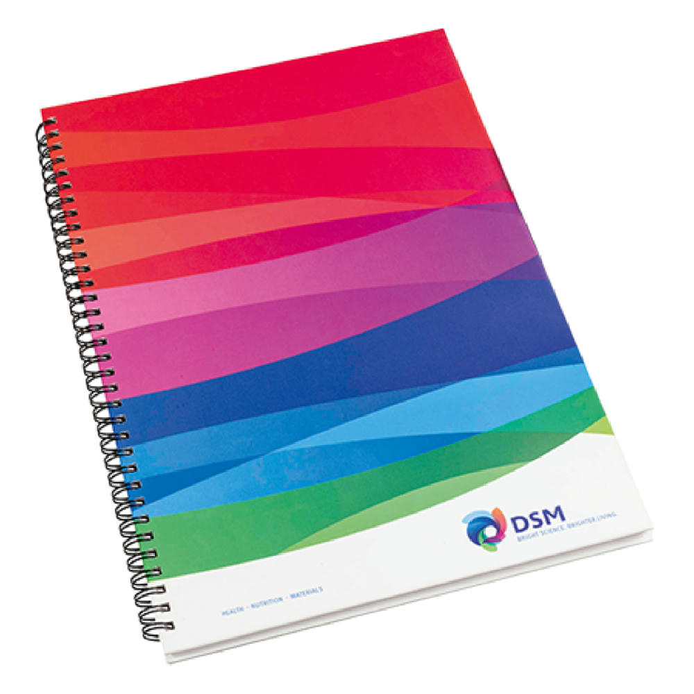 Product image Hardcover-Notizbuch Wire-O A5, 50 Blatt Werbeartikel