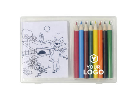 Buntstift-Set Adita bedrucken