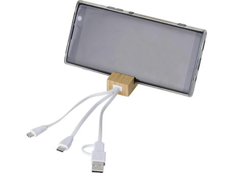 Bambus-Schlüsselanhänger Sutton Werbeartikel