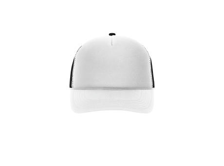 5 Panel Retro Mesh Cap - 5 Panel Cap mit retrogetreuer Zierkordel über dem Schild Werbeartikel